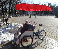 Велорикша Маруся  З1-2М. Модель 2010г. Цена базовой комплектации 23700 рублей